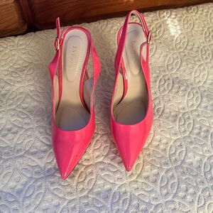 Pink Slingback Heels